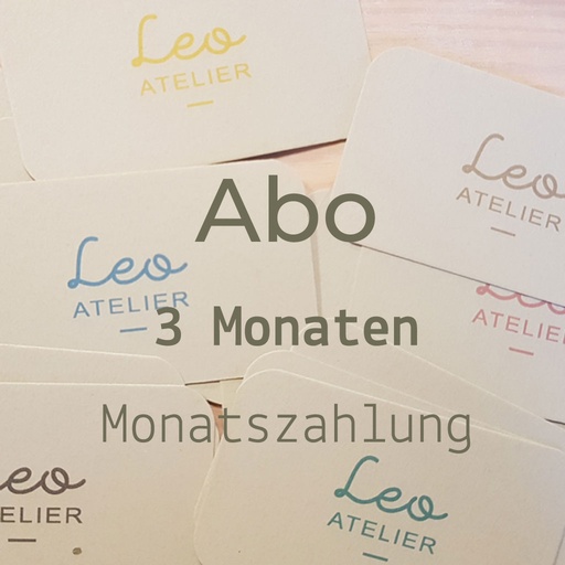 [LA-ABOx3M] ABO 3 Monaten - Monatszahlung