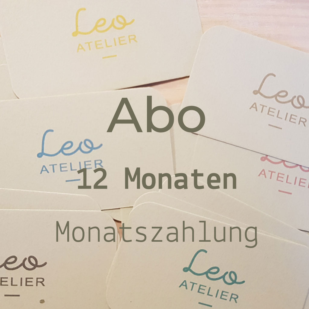 ABO 12 Monaten - Monatszahlung